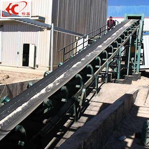 [Hot Item] Limestone Gypsum Quartz Stone Rubber Belt Conveyor