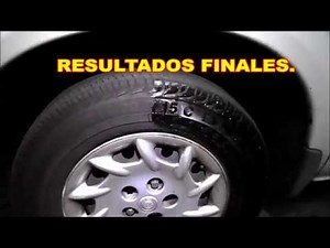 4 TRUCOS PARA ABRILLANTAR LLANTAS *gratis* neumaticos limpios.
