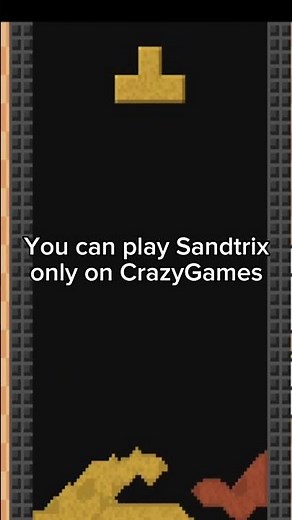 Tetris with sand. What 🤯