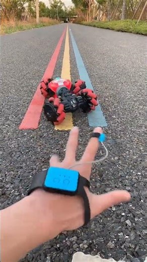 Smart Watch Controlled Toy Car Full Demo Review