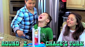 FANTASTIC GYMNASTICS CHALLENGE! Losers Eat Melted Candy!  FUNnel Vision Flips & Fails Fun