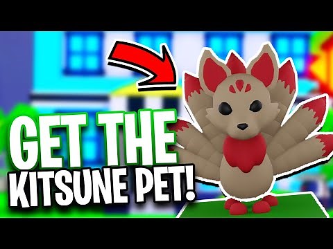 How To Get THE KITSUNE PET in Roblox Adopt Me 2020! New Robux Pet Update
