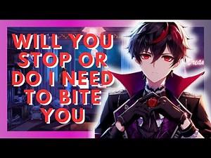 Vampire Boyfriend Cares For You 💕 ASMR