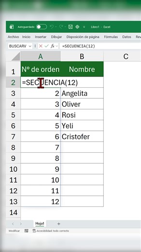 2.4K views · 40 reactions | Aprende a crear una numeración automática en Excel como un experto. #Excel #exceltutorial #enriquexls | Enrique XLS - Excel | Facebook