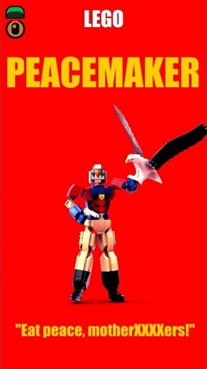 Lego peacemaker #peacemaker #lego #legobuild #legorobot #legomini #shorts #레고 #dccomics #dcuniverse