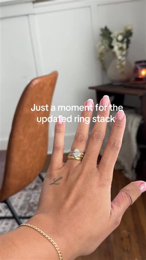 Stunning Wedding Ring Stack Complete