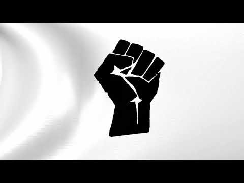 Black Power Fist Flag Rise Together | music by ‪@mhaurieofficial‬
