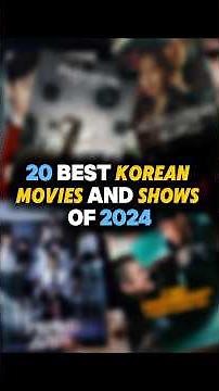 20 best Korean movies and shows of 2024! #shorts