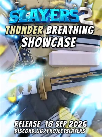 Thunder Breathing Showcase — Slayers 2 (Roblox)
