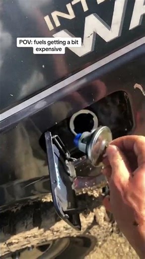 Running my Pajero on waste vegetable oil #theoldsoulscollection #4wd #petrolprice #4x4 #pajero