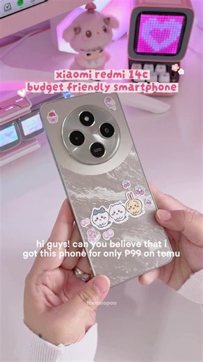 unboxing redmi 14c 😍🩶🤍 ⚡ Only ₱99 from @temu 👉 Stock is limited — first come, first served! 🎟️ Use code 🔍 dxs9382 on the Temu app to grab this lightning deal! 📦 Free shipping & free returns now. PS: The flash sale starts on Dec 19 at 7:00 PM and happens once a week. Eligible items will be displayed with a discounted flash sale price and are subject to availability. First come, first served! #fyp #temufinds #xiaomi review | tech | smartphone | new phone | android | theasiopao