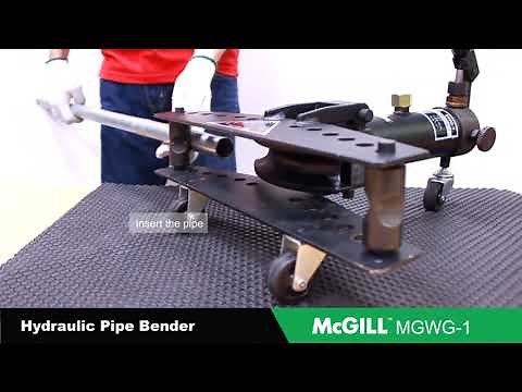 McGILL hydraulic and manual pipe benders