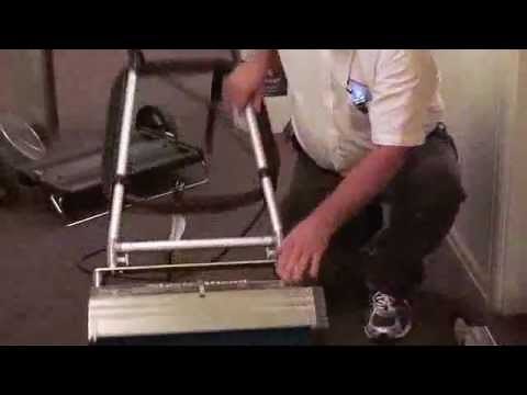 Encapsulation carpet cleaning dry cleaning