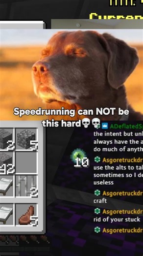 Jared on Instagram: "Am I worse than Ludwig? #ludwig #minecraft #speedrunning #fail #gaming"