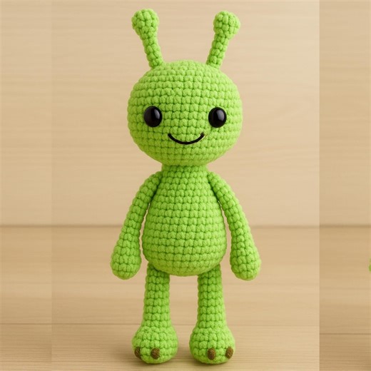 Alien Crochet Pattern - Etsy
