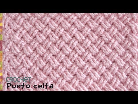 Punto diseño CELTA tejido a crochet / Tejiendo Perú