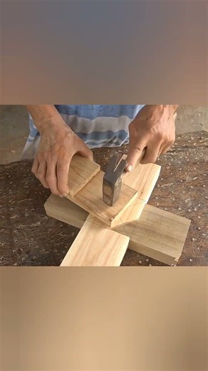 Techniques dovetail that lock like magic working #woodworking #wood #shorts #like #work