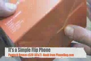 Pantech Breeze C520 (AT&T) - Unboxing