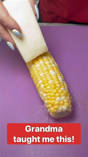 Buttering corn hack | At Home with Jennie and Nick