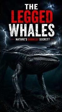 THE LEGGED WHALES #animalfacts #water #nature #evolution