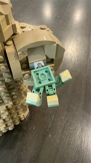 The unexpected happened Lego Baby Yoda and Gizmo #lego #legostarwars #legobuild #legosets #afol #fyp