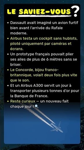 Les projets d’avions français les plus fous dont on ne parle plus aujourd’hui