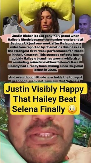 Justin’s Reaction Changes Instantly When Hailey Finally Outshines Selena 😳🔥