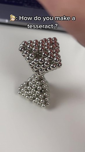 How to Make a Tesseract with Magnetic Toys | Satisfying DIY Tutorial