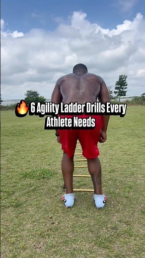 🔥 6 Agility Ladder Drills That Build Faster Feet, Better Coordination & Explosive Athleticism