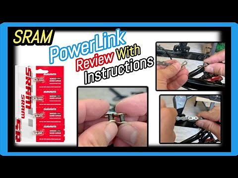 SRAM PowerLink Bike Chain Link Replacement Review and Instructions