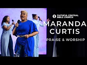 Maranda Curtis leads Sunday Morning Worship