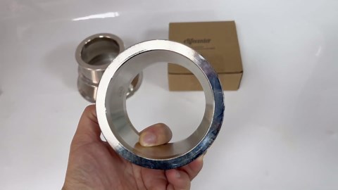 Amazon.com: Elifecenter 3" to 3.5" Exhaust Flange Adapter,Turbo Exhaust V-band Adaptor Flange CNC(3"ID to 3-1/2"ID) : Industrial & Scientific
