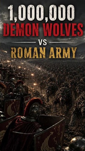 1,000,000 DEMON WOLVES vs ROMAN ARMY 💀