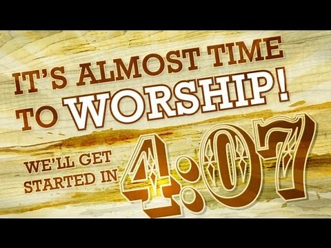 Welcome to Our Church Countdown