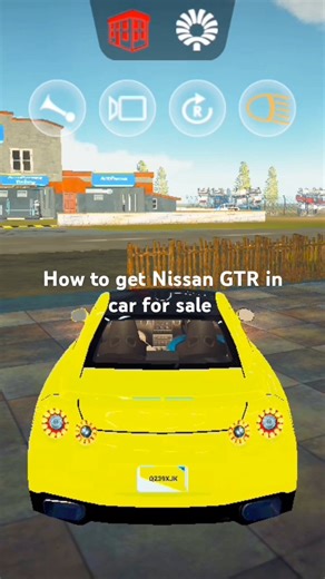 how to get Nissan GTR in car for sale simulator 2023 #game