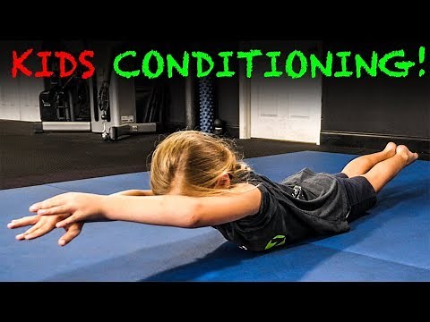 💪🥇GYMNASTICS CONDITIONING 🤸‍♀️ Exercises for Kids (STRONG & Healthy) 🏆💪