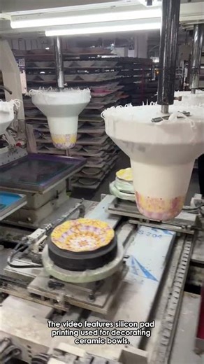 Decorating Ceramics with Pad Printing