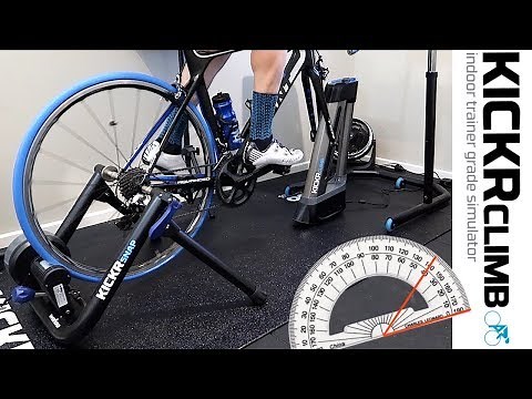 Wahoo Kickr CLIMB: Gradient Simulation Details w/ Kickr SNAP Smart Trainer