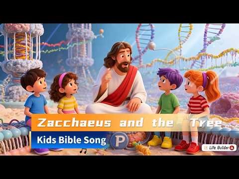 Zacchaeus and the Tree 🌈 Kids Praise | Kids Bible Song | Christian Nursery Rhymes