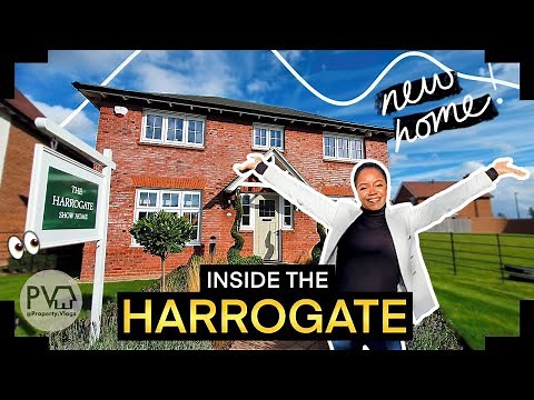 Touring a GORGEOUS 😍 REDROW Home The Harrogate 4 Bed Detached New Build Show Home | House Tour UK