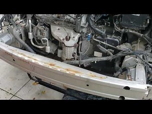 2009 ford flex 3.5l removing engine part #2