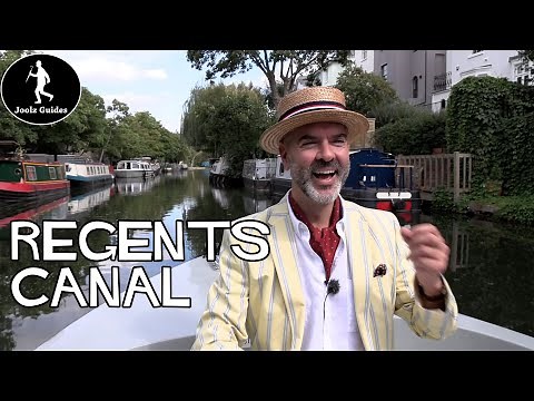 Jolly Boating Trip on London's Regents Canal - Little Venice to Camden Lock