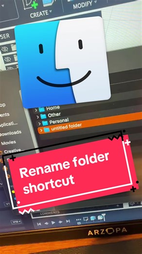 How to rename folders fast on Mac #TikTokCreatorSearchInsightsIncentive #mac #shortcuts #tutorials