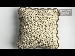 How to Crochet Easy From the Middle Decorative Pillow