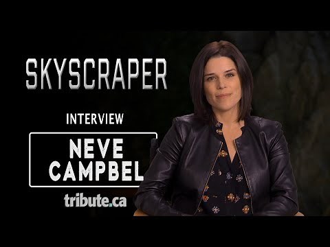 Neve Campbell - Skyscraper Interview