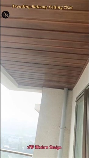 Trending PVC False Ceiling For Balcony । Amazing 😍 Balcony Ceiling Design #shorts #falseceiling #pvc
