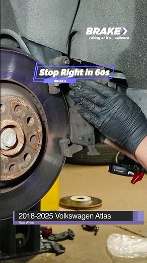 Volkswagen Atlas Rear Brake Pad and Rotor Replacement Guide #VolkswagenAtlasRearbrake #VWAtlas
