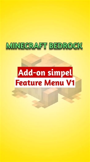 Exploring Add-on Feature Menu V1 for Minecraft