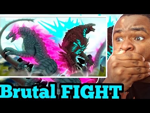 SHIN GODZILLA MINUS ONE VS SHIMO EVOLVED WAS BRUTAL AF