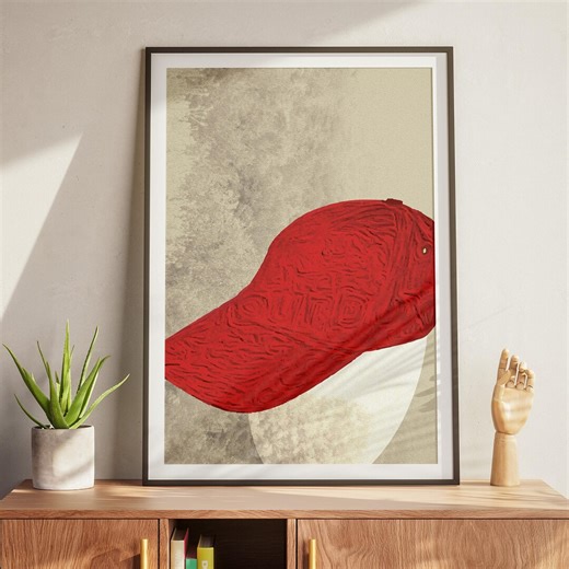 Catcher in the Rye Poster | Holden Caulfield Red Hat | Literary Art Print | Minimalist Wall Art | J.D. Salinger Gift | Book Lover Present - Etsy UK